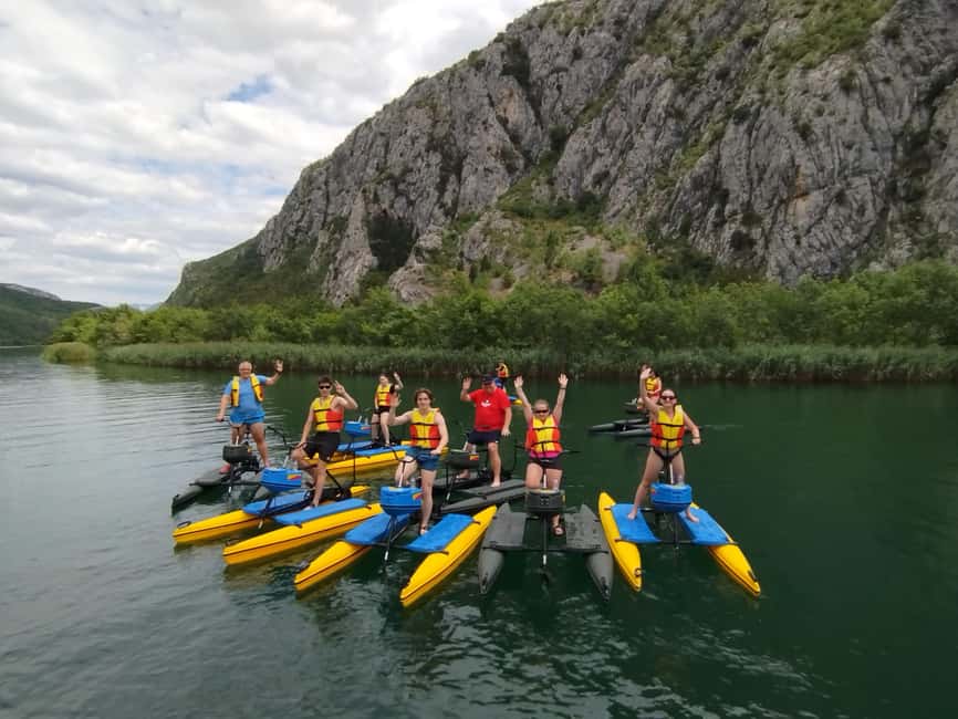 Split/Omiš: Cetina River Water Bike Safari - What the $45 price includes