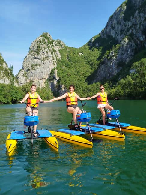 Split/Omiš: Cetina River Water Bike Safari - Starting 5 kilometers from Omiš