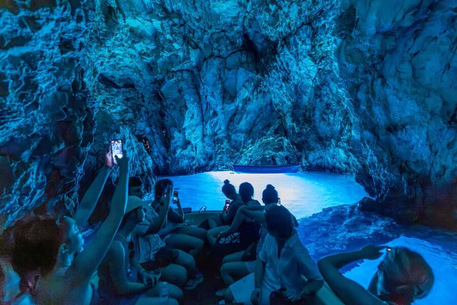 Split or Trogir: Blue Cave, Vis, and Hvar Speedboat Tour - A fast ride into the Adriatic