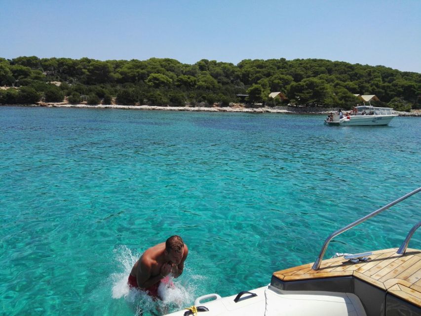 Split: Private Full Day Boat Trip to Blue Lagoon and Trogir - Setting out from Split’s Matejuška pier