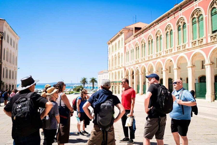 Split: Private Roman History & Market Tour - Entering Diocletian’s Palace through the Golden Gate