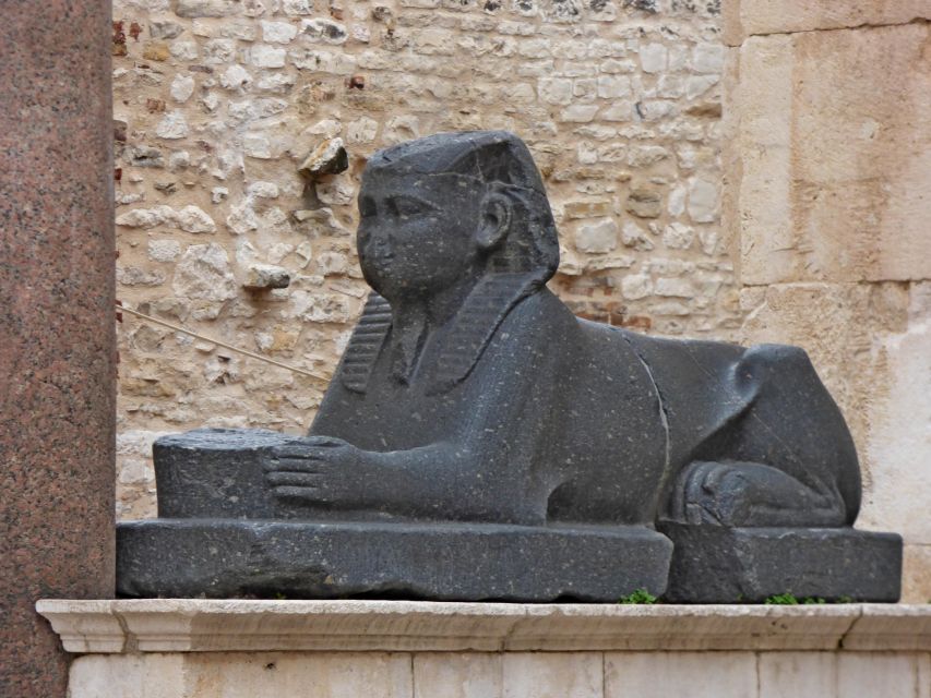 Split: Private Walking Tour in the Historical Town Center - Meeting beside the bronze model on Riva