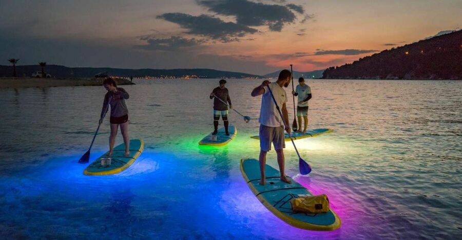 Split: Stand Up Paddleboard Night Glow Tour - What makes the Split Glow SUP tour different