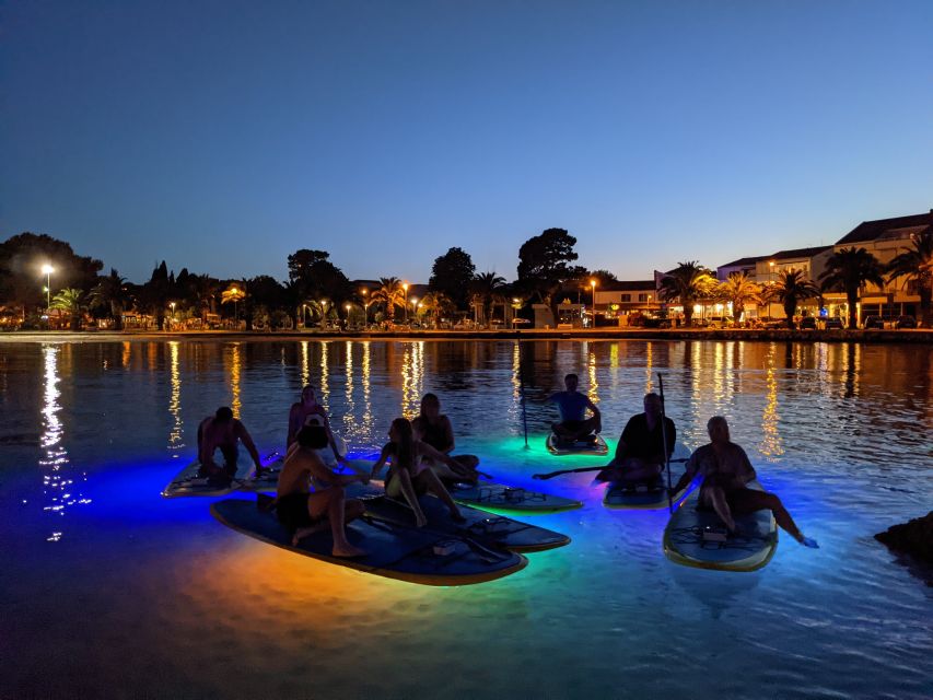 Split: Stand Up Paddleboard Night Glow Tour - Paddling the sea as daylight fades