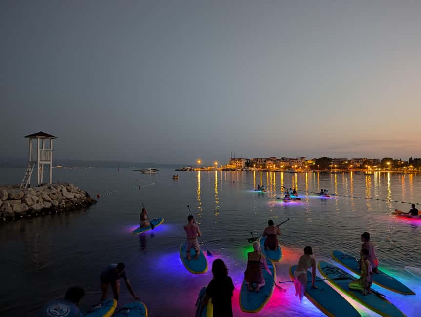 Split: Stand Up Paddleboard Night Glow Tour - Photos, swimming, and the parts between paddling