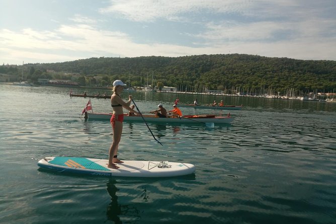 Split Sunset Stand Up Paddle Tour - Finishing with wine near the water