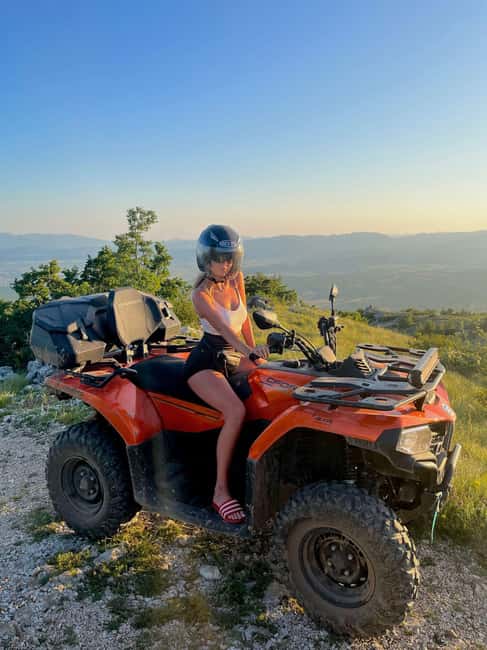 Split: Three Rivers Quad Tour with Swimming - Reaching the Cetina, Ovrlja, and Ruda Confluence