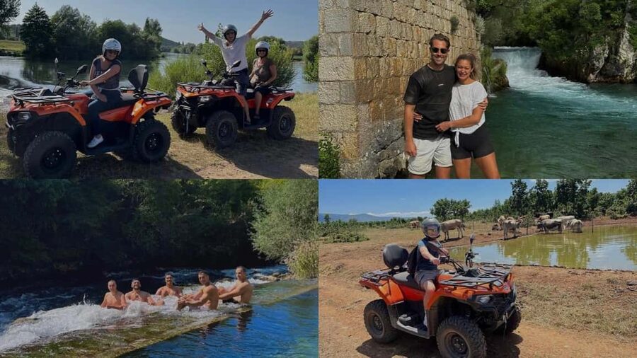 Split: Three Rivers Quad Tour with Swimming - Riding Forest Tracks and Rocky Ground