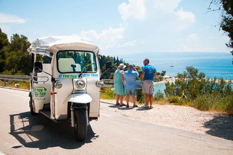 Split: Top City Highlights Electric Tuk-Tuk Tour - Republic Square and the return toward the center