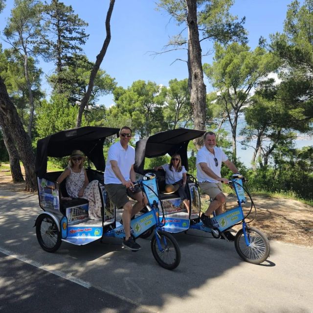 Split Tour in Private Electric Rickshaw - Matejuška and the western waterfront