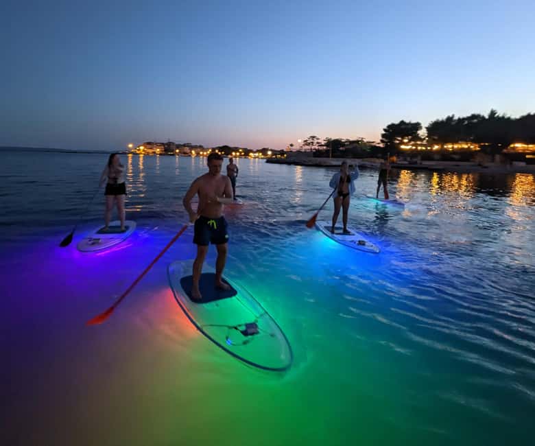 Split: Transparent SUP night Glow tour - Key points at a glance