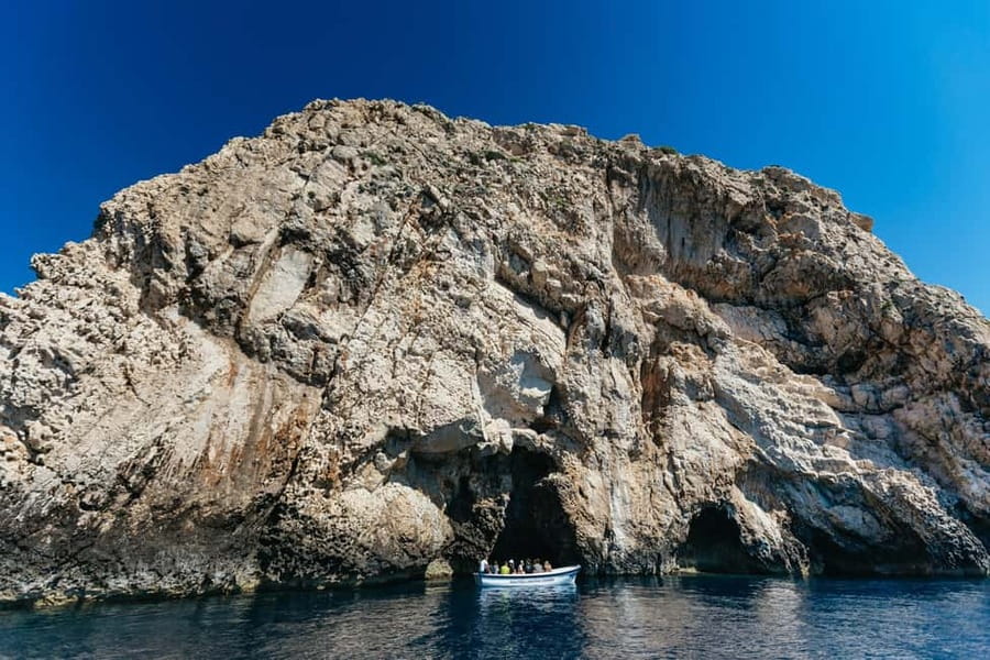 Split/Trogir: Blue Cave, Mamma Mia, Hvar and 5 Island Tour - Swimming and snorkeling at Budikovac Blue Lagoon