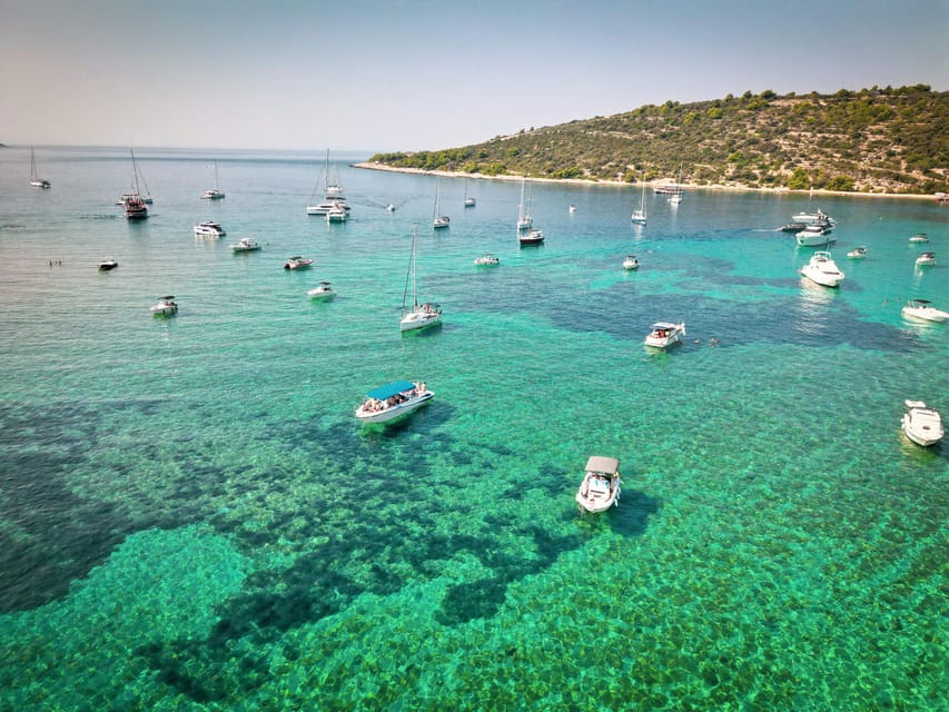 Split/Trogir: Half-Day(5 hours) 3-Island Speedboat Adventure - Maslinica on Šolta, one hour on land