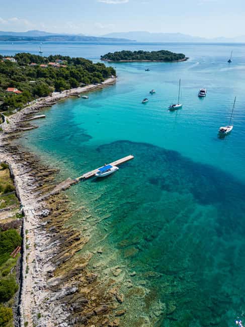 Split/Trogir: Half-Day(5 hours) 3-Island Speedboat Adventure - Čiovo and the final swim at Duga Cove