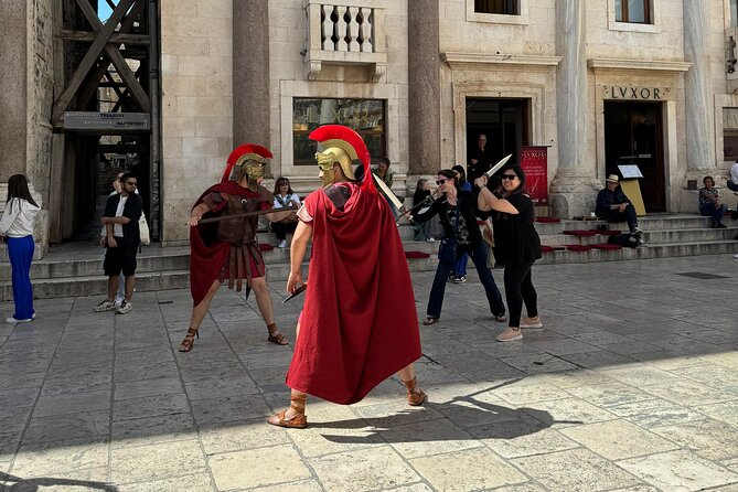 Split Walking Tour: History, Legends & Tales - Looking up inside the Vestibul