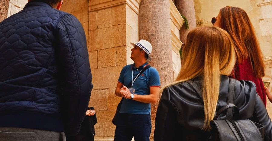 Split: Walking tour of Split with a 'Magister' of History - Peristyle, Vestibule, and the imperial center