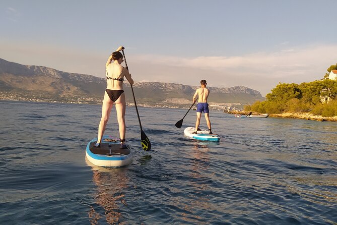 Stand Up Paddle Tour in Split - Swimming, snorkeling, and the cliff-jump option