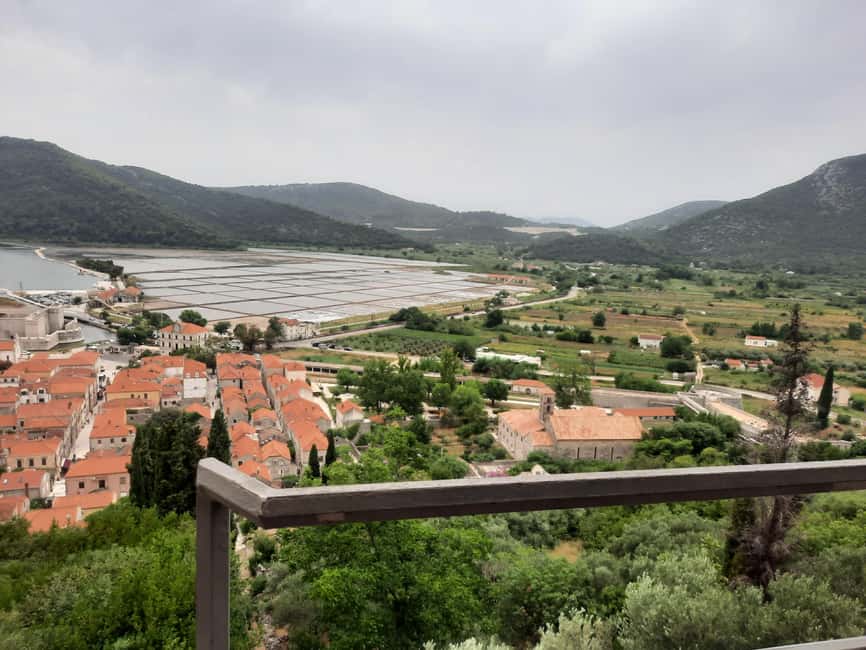 Ston: Private White Gold Tour With a Wall Climb - Small and large fortresses overlooking the sea