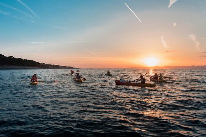 Sunset Kayaking - The Dalmatian Coast at Sunset