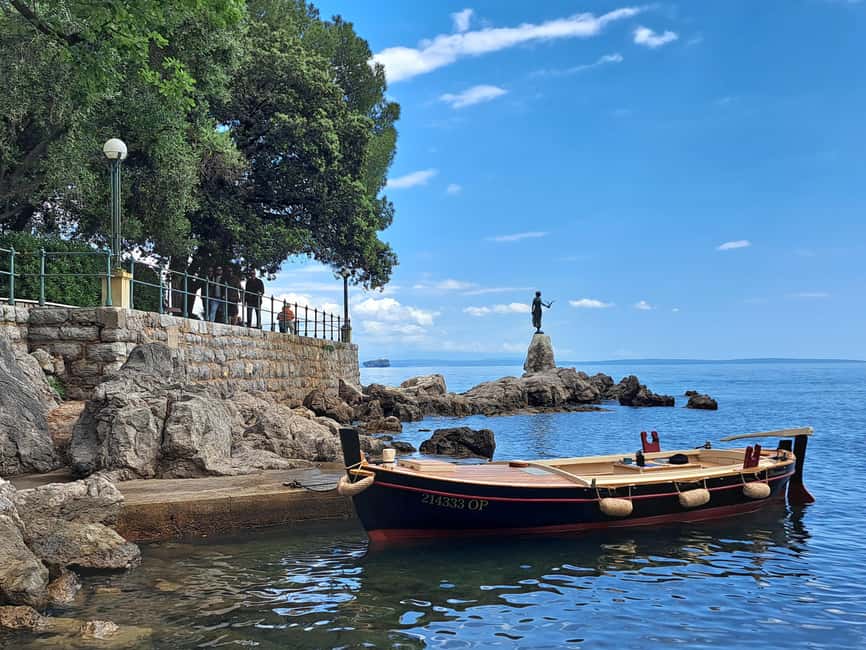 Sunset or Swim Ride Opatija on Madonnina Boat Tour - Opatija harbor is the right place to begin