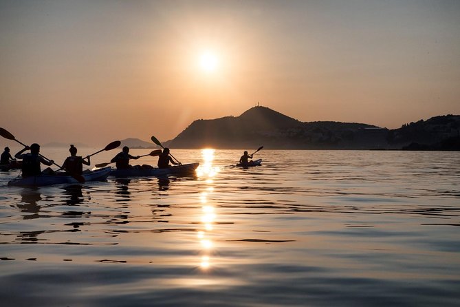 Sunset Sea Kayaking and Wine Dubrovnik - Getting to the kayaks near the Old Town