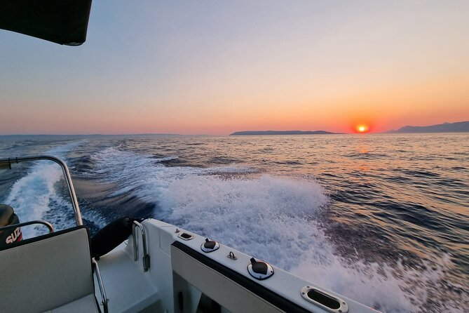 Sunset Speedboat Tour in Makarska with swim stop on island Brač - Returning to Makarska at sunset