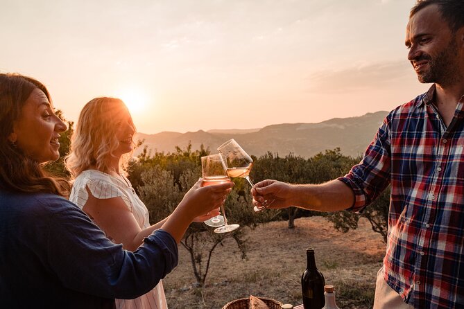 Sunset wine tasting in vineyard - How much value do you get for $96.55?