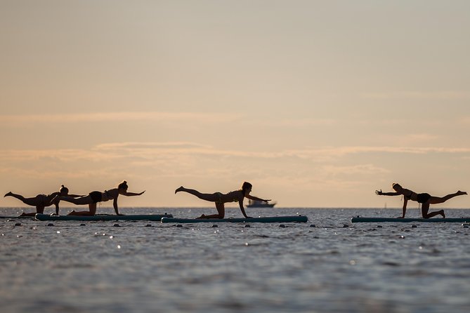 SUP Yoga in Pula: Flow on Water - Paddling out from Histria Beach