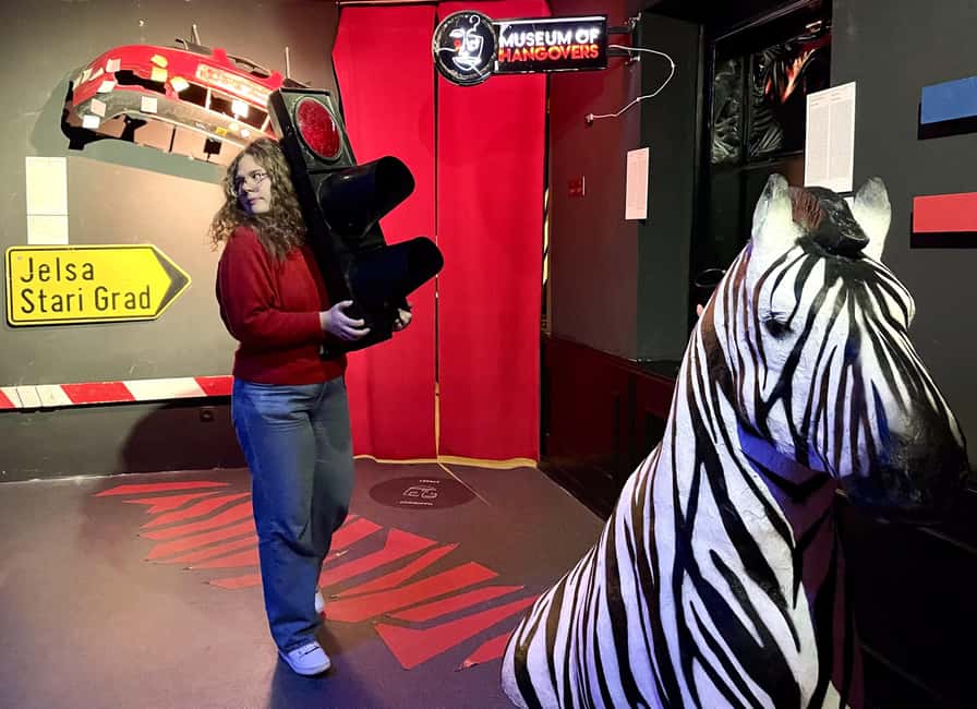 Toast to the Morning After: Zagreb Museum of Hangovers Visit - Testing your balance in the interactive displays