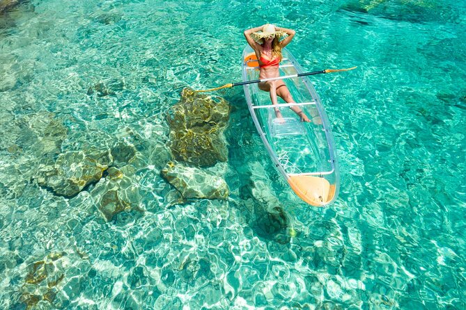 TRANSPARENT KAYAKING or SUP-ing AROUND ISLANDS - Key Points Before You Paddle