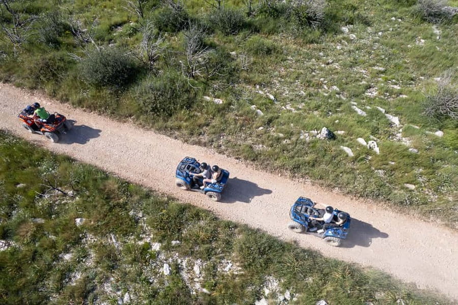 Trogir, Žedno: Čiovo Island 100% Off-Road Quad ATV Tour - Key points to know before you book