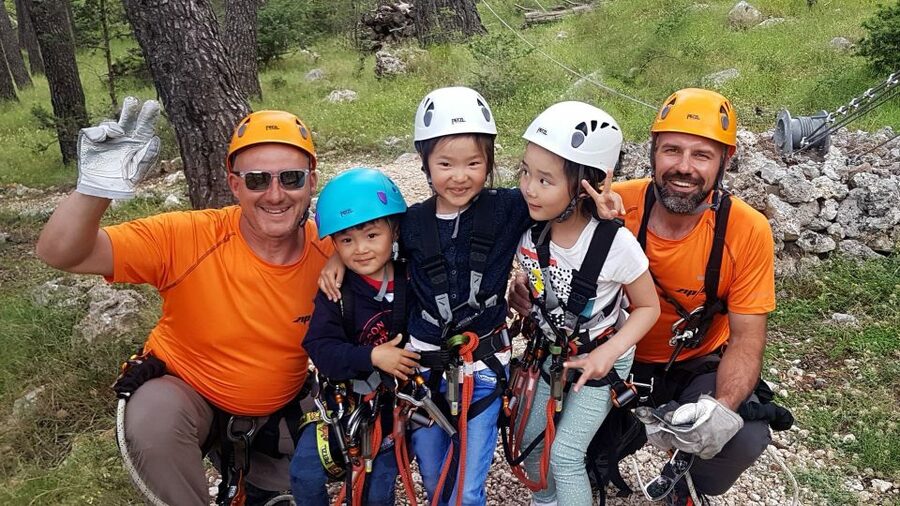 Tučepi: Zip Line Experience - Guides who make nervous riders feel capable