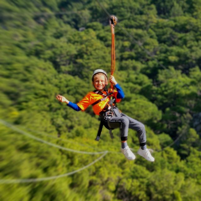 Tučepi: Zip Line Experience - Gornje Tučepi and the view over the Makarska Riviera