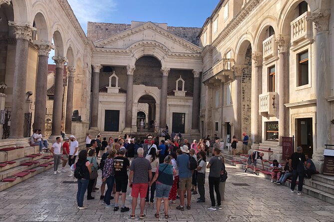 Walking Tour of Split and Diocletian's Palace - Riva Harbor and Split’s waterfront life