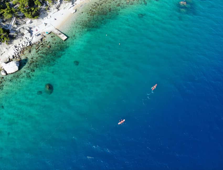 Water activity, kayak tours with a guide, cliff jumping - Why this Krk kayak trip is more than a rental