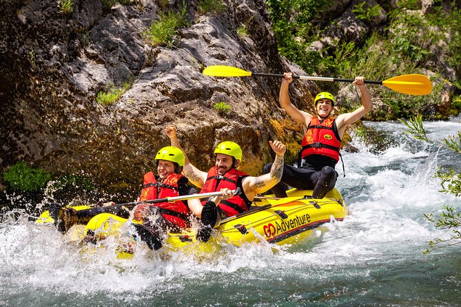 Whitewater Rafting on Cetina River from Split or Šestanovac - Getting fitted at Blato na Cetini