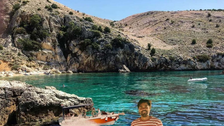 Wild Bays of Krk Island: A private half day boat tour - Golden Bay Beach and the Main Swimming Stop