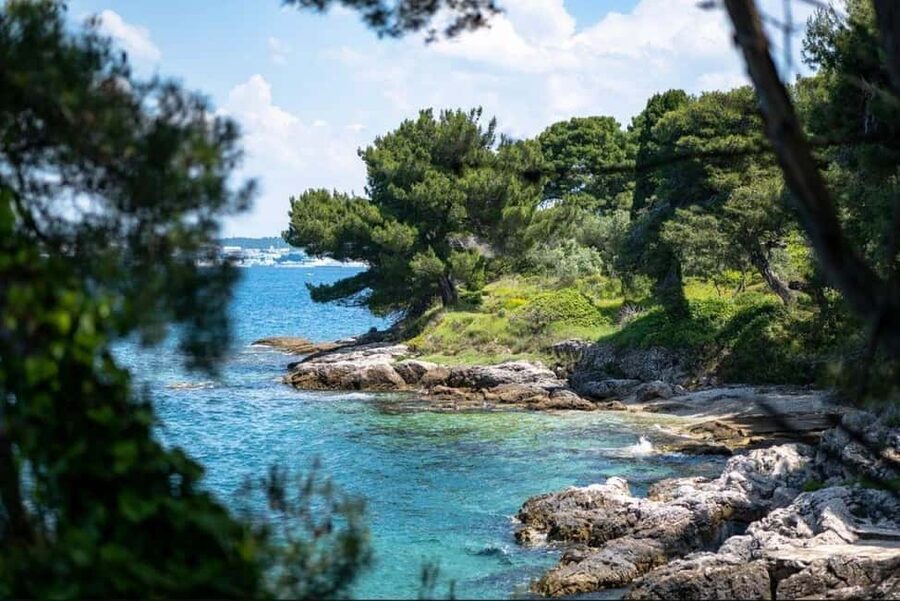 Zadar: 3 Islands Luxury Boat Tour with Aperol Spritz - The last swim between Ugljan and Školjić