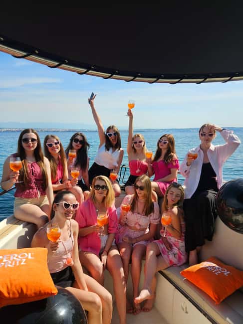 Zadar: 3 Islands Luxury Boat Tour with Aperol Spritz - Aperol, prosecco, and the small-boat atmosphere