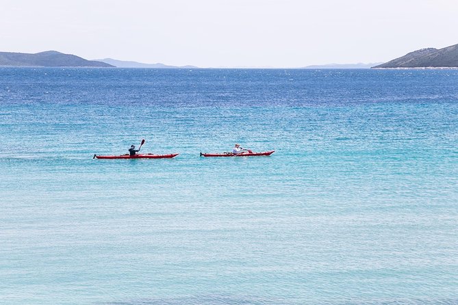 Zadar Archipelago 3 Islands Sea Kayaking Day Trip - Pebble beaches, picnic time, and clear water