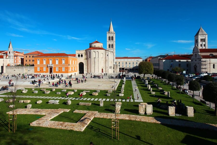 Zadar City Tour 120min Walk - Cathedral of Saint Anastasia and the Roman Forum