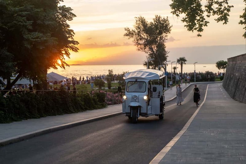 Zadar: Hidden Gems Eco Tuk Tuk Tour - Kolovare Beach and the first look beyond the center