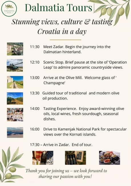 Zadar: Hinterland Hidden Treasures, Nature, History, Tasting - Why this tour works as a half-day escape from Zadar