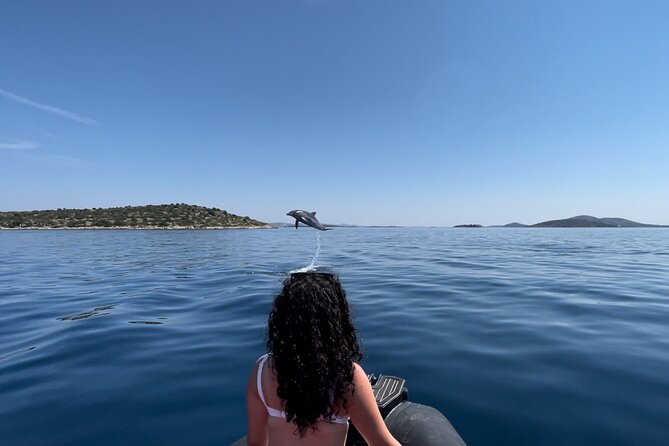 Zadar: Island Luxury Speedboat Tour with Snorkeling - Galevac: snorkeling beside a monastery