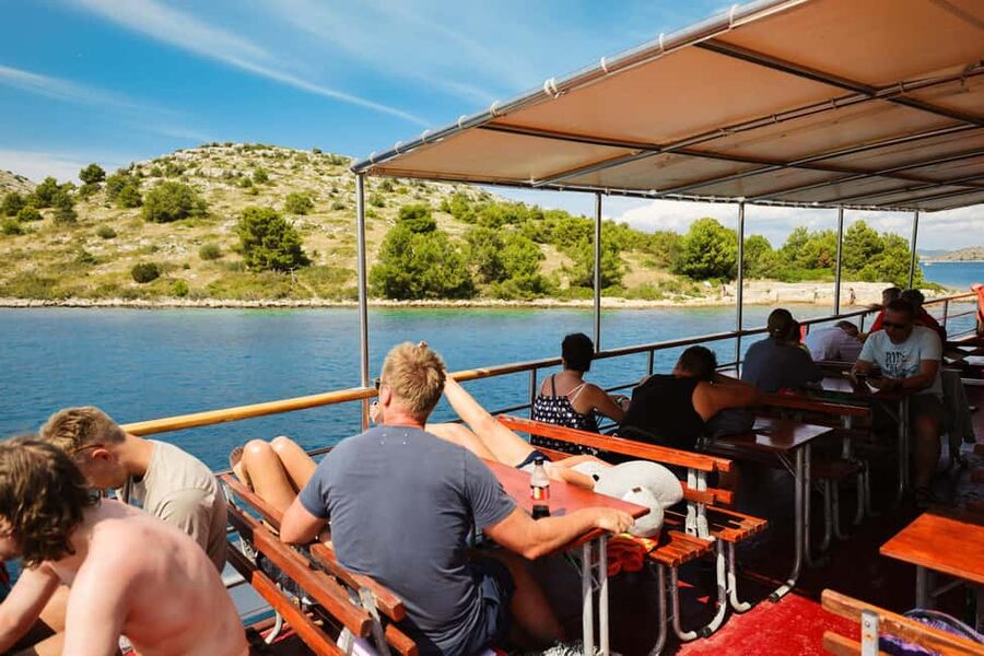 Zadar: Kornati and Telašćica Cruise with Ticket Included - Swimming in Lake Mir