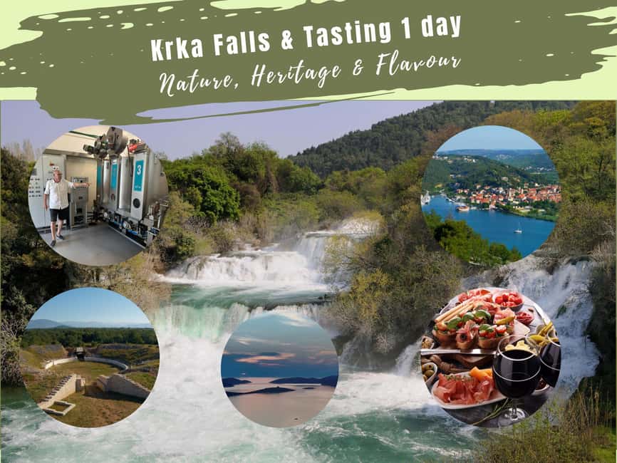 Zadar: Krka falls, olive mill, lunch, oil & wine tasting - Transport, meeting points, and timing