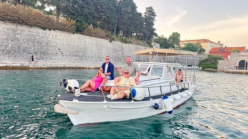 Zadar: Sunset boat tour with champagne - Why a sunset cruise works so well in Zadar