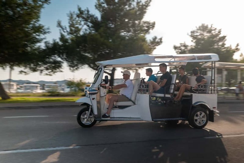 Zadar: Sunset Eco Tuk Tuk Tour - Key points at a glance