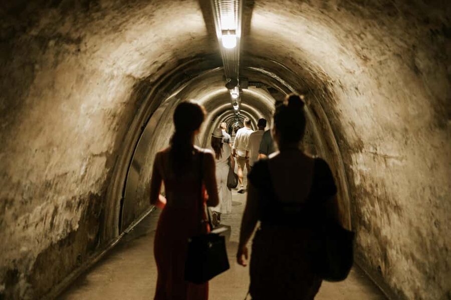 Zagreb: Restaurants, Food & Old Town Walking Tour - The funicular stairs and Strossmayer Promenade