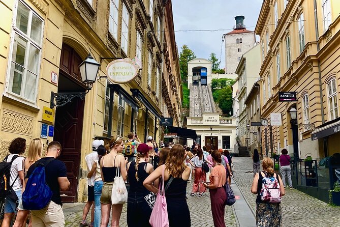 Zagreb Small Group Guided Walking Tour with WW2 Tunnels - Lotrščak Tower and the noon cannon